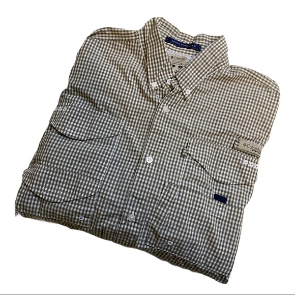 Columbia Other - Columbia PFG Super bonehead plaid shirt Large